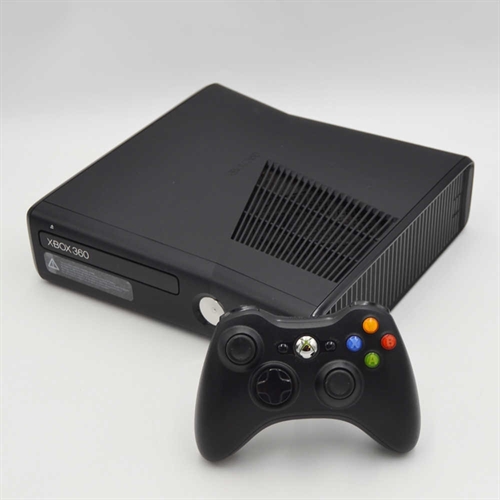 XBOX 360 S - Black - 250GB - Console - SNR 017672525009 (B Grade) (Used)